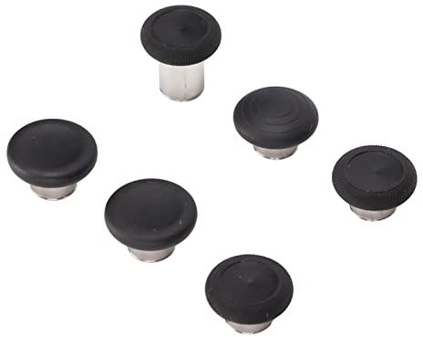 GOWENIC Levette Sostitutive per One Serie 2 | Joystick in Metallo in Acciaio Inossidabile da 6 Pezzi, Impugnature Testurizzate e Scambio Mod per Controller Modello 1797
