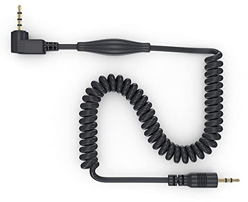 ayex Spiral Adapterkabel Passend an Panasonic DC-GH5 DMC-FZ2500 DMC-FZ2000 DMC-G85 DMC-G7 DMC-GX RS-2 Geeignet für z.B. Timer-Fernauslöser