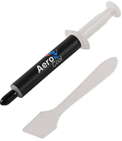 Aerocool Baraf-S - Pâte Thermique pour Ordinateur (3,5 grammes, 5W de conductivité Thermique, 50~340 ℃), Couleur Blanche
