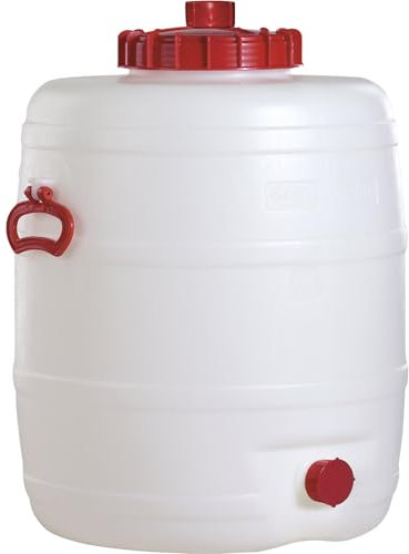 Graf Universal-Fass 80 Liter rund aus lebensmittelechten PE