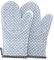 Gants de Cuisson Mitaines de Four, Gants en Silicone, Gants de Four Résistant à la Chaleur avec Doublure en Coton - Silicone Maniques pour Cuisine,Cuisson,Grillade,Barbecue,Micro-Ondes
