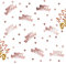 Oblique Unique® Happy Birthday Geburtstag Konfetti Roségold mit Punkten Tisch Deko über 300 Stück