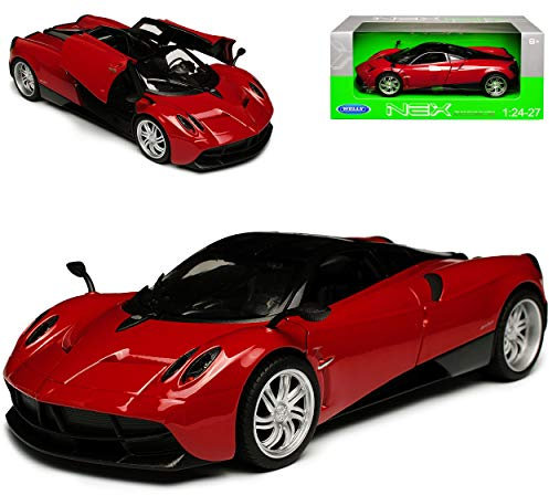 Pagani Huayra Coupe Rot Metallic Ab 2012 1/24 Welly Modell Auto