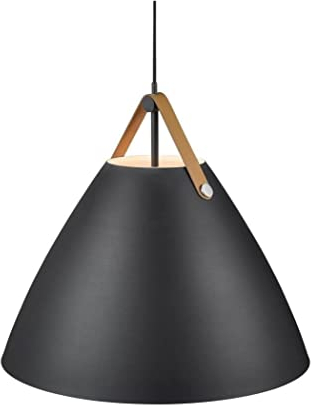 Design for the People Strap Pendelleuchte, schwarz - ø68 cm