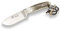 Joker Jagdmesser Montés CC18, ganz, Hirschhorngriff, 10 cm Klinge, braune Lederscheide, Angel-, Jagd-, Camping- und Trekkingwerkzeug