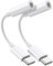 EasyULT Paquete de 2 Adaptador USB Tipo C a Jack 3.5mm, Tipo C a Conector de Audio AUX Compatible con mi 6/8, Huawei Mate 10 Pro/P20/20 Pro/Mate20 (Blanco)