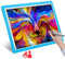 Wiederaufladbar LED A4 Leuchttisch Grafiktablett Light Pad Digitales Tablet Copyboard mit 5 stufiger, dimmbarer Helligkeit zum Nachzeichnen von Zeichnungen (Blau)