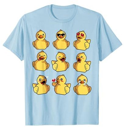 T-shirt canard en caoutchouc | Jouet de bain en forme de canard T-Shirt