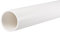 sourcing map Tuyau rond rigide en PVC - 45,2 mm x 50 mm x 0,65 m - Blanc - Résistant aux impacts - Pour tuyaux d'eau, travaux manuels