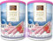 Lot de 2 rouleaux de gaufrette avec crème aromatisée à la fraise 400 g