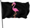 Außenbanner Flamingo-Rosa Garten Fahnen Dekorative Flagge Gedruckt Garten Flagge Für Haus,Paraden,Drinnen 90X150Cm