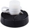 BLLNDX Lot de 5 bouchons de boue pour bouteilles CamelBak en silicone noir pour toutes les bouteilles Podium et Peak Fitness