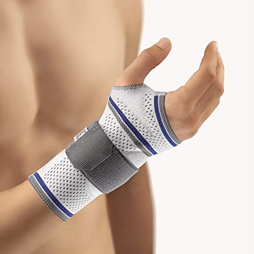 Bort ManuBasic® Handgelenkbandage Silber XXL rechts