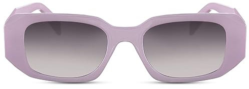 Cheapass Sonnenbrille für Damen bemerkenswert außergewöhnlich lila Party-Outfit recycelter Rahmen UV-Blocker