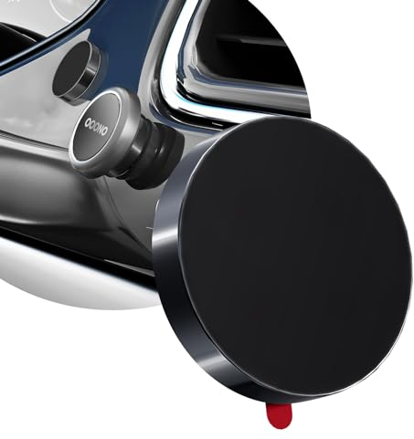 ALAFLY [2 Stück Magnetische Mount für OOONO CO-Driver NO1 / NO2, Universal Halterung für iPhone 15 14 13 12 Series Handys/Verkehrsalarm, für Sonnenblende, Armaturenbrett, Alle Autos