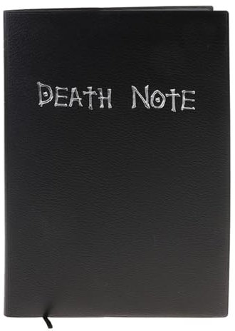 Notizbuch, neues Death Note-Cosplay-Notizbuch und Federstift, Buch, Animationskunst, Schreibtagebuch for die Arbeit, das Studium(25cmx18cm)