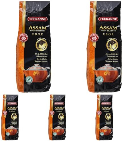 Teekanne Assam - 250 g (Packung mit 5)