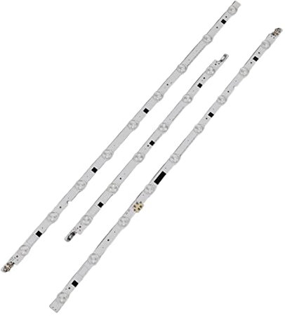 LABOIUF 3PCS LED Backlight Strip Fit for Samsung 75 TV 2013SVS75F UA75F6400 CY-GF750CSLV2V D2GE-750SCA-R3 D2GE-750SCB-R3 750SCC Ue75f6370 Light Bar