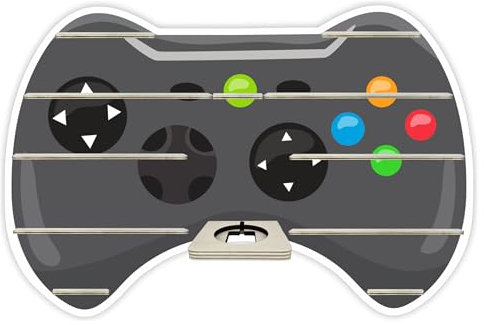 Farbklecks-Collection Musikboxregal Controller - passend für Toniebox - Regal mit Platz für 60-70 Figuren