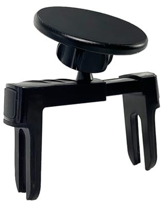 MICMXMO Support Téléphone Magnétique Rond, pour Mercedes-Benz A/B/C/E/S, Fiat 500, Mini Cooper R56 F56, Smart 451 453, pour Magsafe,pour iPhone 16 15 et Tout Téléphone