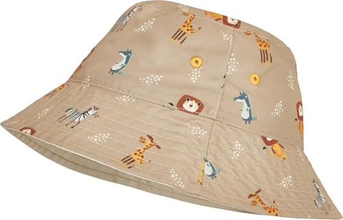 Playshoes Unisex Kinder Wendehut Sonnenhut, Wildtiere, 51