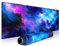 excovip Large Gaming Mouse Pad XL,Anti-Skid Mousepad 800x300mm Large Keyboard Mouse Pad Desk Mat with Stitched Edges for Office & Home,Starry Sky 0453