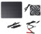ZANGWAGRU Solar Ventilator Outdoor,solar Lüfter, 10W 12V Solar Powered Fan,solarventilator,solarlüfter Gartenhaus,gewächshaus Ventilator,Gewächshäuser, Haustier Häuser, Fenster Auspuff