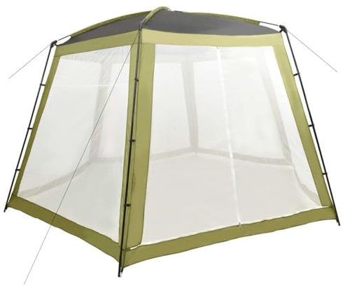 Rantry aspirateur Piscine intex,Piscine Hors Sol Tente de Piscine Tissu 500x433x250 cm Vert