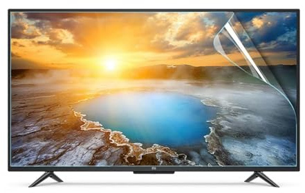 tyfuture Anti Glare TV Screen Protective Film Frosted Screen Filter Anti Blue Light/Anti Scratch Film TV Display Protectors for LCD Display(32 inch 698x392mm)
