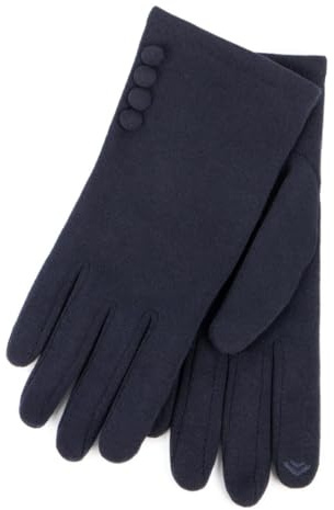 Isotoner Ladies Thermal SmarTouch Glove With Button Detail