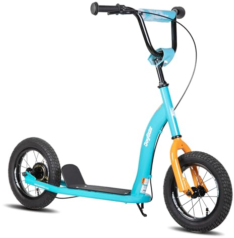 JOYSTAR Conway 12-Zoll-Tretroller für Kinder ab 5+ Jahren, Jugendliche und Junge Erwachsene, Leichter 12-Zoll-Kinderroller mit verstellbarem Lenker