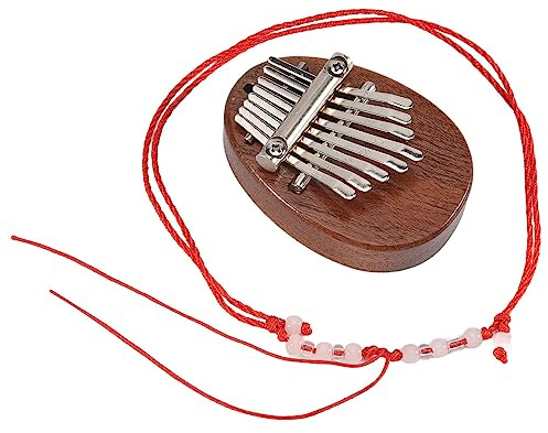 Mucshim Kalimba 8 Tasten Daumen Klavier Toller Sound Finger Tastatur Musik Instrument