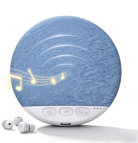 PIJJWY Pillow Speaker Per Dormire, Mini Cassa Bluetooth Portatile Bluetooth 5.4, Speaker Con Rumori Bianchi E Timer, Aiuto Per Addormentarsi, Stereo Bass Per Camera Da Letto, Hotel, Campeggio