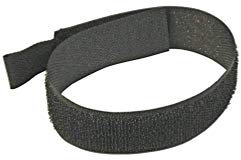 Fixman 138113 Hook and Loop Cable Ties 10pk 300 mm Black