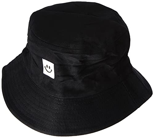byou Bucket Hat,Fishing Hat Soft Cotton & Polyester Fabric Unisex Wide Sun Cap Windproof for Hiking Camping Traveling Fishing 56-58cm