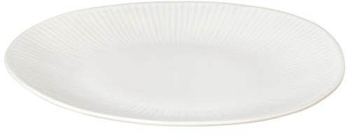 Broste Copenhagen 14533274 Dessertteller, Steingut, Weiss