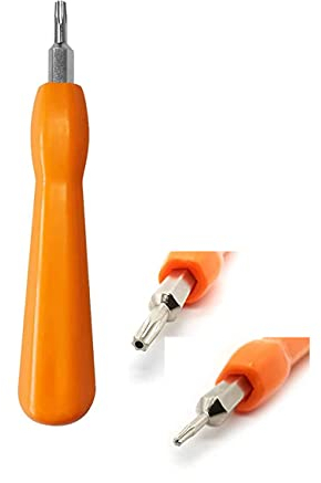 Ring Türklingelschraubendreher,2 in 1 Set Schraubendreher,T6 und T15 Schraubendreher für Ring-Türklingel Video-Türklingel, Batterie, Ersatz der Schrauben,WiFi-Passwort zurücksetzen Zugriff.