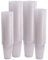 Clear Plastic Cups - 100-1000- 3000 for Beer, Water, & Juice, for Dessert & Cold Drinks - Slush's & Milkshake and Cocktail - 180ml, (3000 Plastic Glasses)