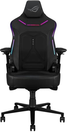 ASUS ROG COURSER, Sedia Gaming Ergonomica, Supporto Lombare, Nera