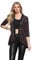 H&F Girls Womens Ladies Waterfall Open Drape Long Sleeve Sparkling Glitter Shiny Sequins Laurex Cardigan Novelty Party Top Floaty Duster Coat Blazer Dress Plus Size 14-28 (26-28, Red-1)