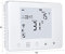 ANFEL WIFI Termostato Caldaia Wifi, Scatola 503 Incasso Italiano, Digitale Programmabile Per Caldaia A Gas Da Parete, Compatibile Con Amazon Alexa Echo, 3A 220V