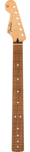 Fender Player Series Stratocaster Neck, Modern C, 22 Medium Jumbo Frets, Pau Ferro Fingerboard, Reverse Headstock
