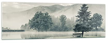 Bilder auf Glas 160x50cm Wandbild Glasdruck Landschaften Natur - 4611