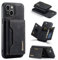 ZCDAYE Hülle für iPhone 14 Plus mit Kartenhalter, Hochwertig Leder iPhone 14 Plus Handyhülle Handytasche Stabil Schutzhülle Case iPhone 14 Plus (6.7 inches), Schwarz