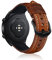 KeeFos 22mm Correa para Xiaomi Redmi Watch 5 Active/5 Lite/Watch S3/2 Pro, Pulsera de Cuero Banda para Amazfit Bip 5/GTR 3 Pro/GTR 4 - Marrón Claro