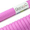 Ganzoo Paracord 550, Cuerda de 4 mm, 3 Metros, Poliéster, Tipo 3-7 Hilos Interiores, Correa de Perro Collar Pulsera, Camping Supervivencia y Cuerda Multiusos al Aire Libre, Rosa