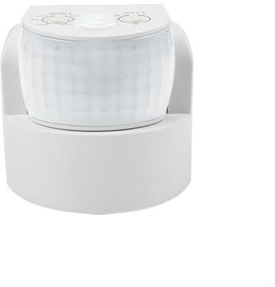 PIR Sensor Outdoor IP65, Infrared Motion Sensor AC220-240V Detector Automatic Light Switch 12m Range (White)