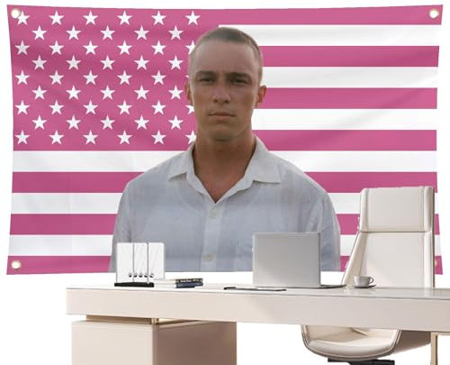 Bandiera Dre-w Sta-rkey, Bandiera Dr-ews Flag Da Appendere Al Muro, Bandiera Personalizzata Rosa America, Bandiera R=af-e Came=ron, Divertente Decorazione Per La Casa Con Bandiera Rosa America