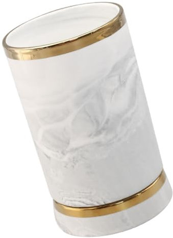 KICHOUSE Soporte Para Palillos Cubo De Utensilios De Cerámica Organizador De Cocina Resistente