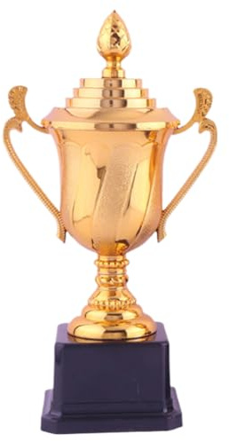 Fiorky Football Trophy Desktop Dekorationsgeschenk, Basketball Football Trophy Height Game Match Trophy mit Handlungs- und Basissportwettbewerb Trophäe for Meisterschaftsturniere Forty